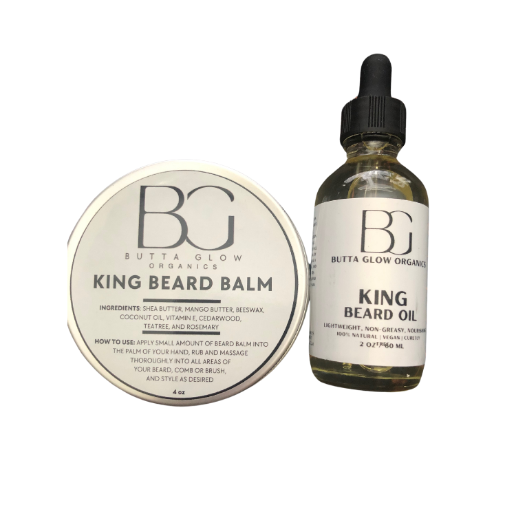 King Beard Oil and Beard Balm Duo